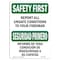 Signmission OSHA, Report All Unsafe Conditions Foreman, 24in X 18in Rigid Plastic, OS-SF-P-1824-L-10860 OS-SF-P-1824-L-10860 - alternate 1